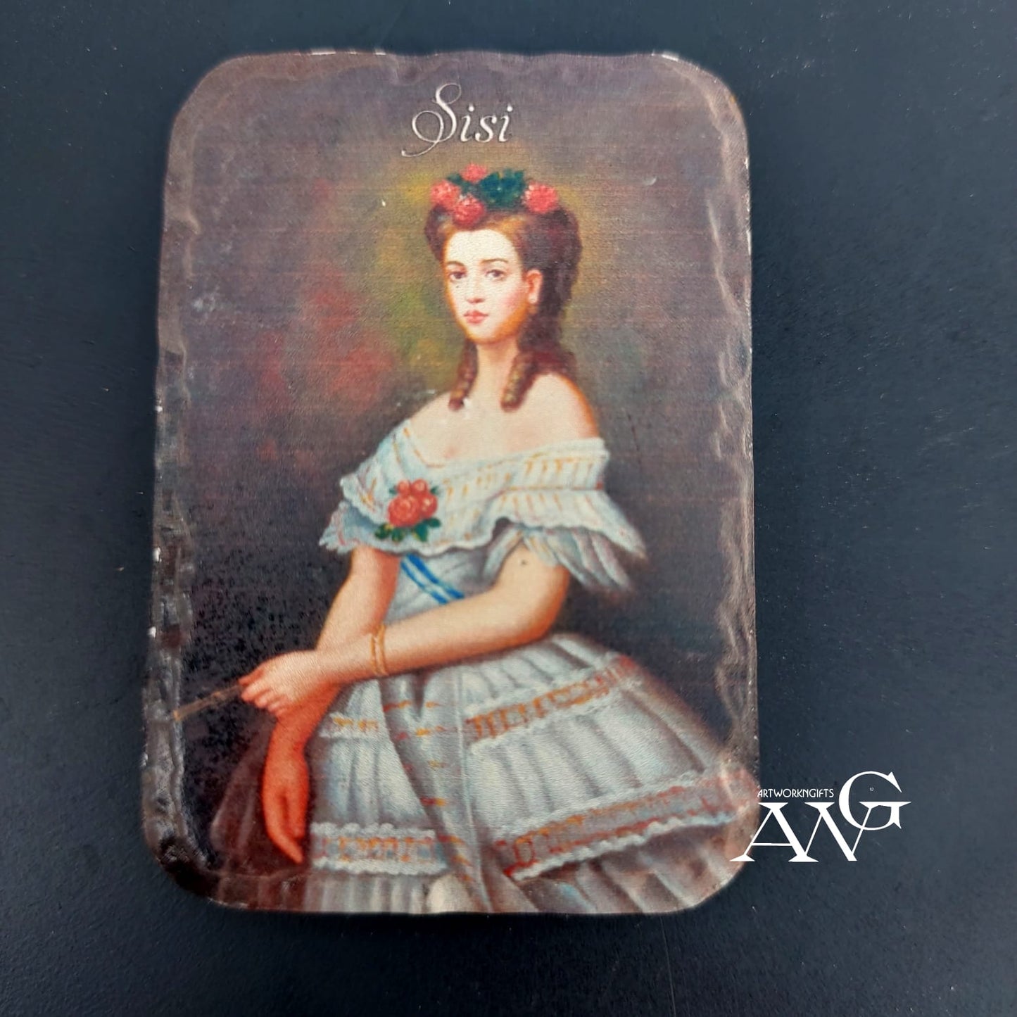 Austria SISI fridge Magnet ceramic stone