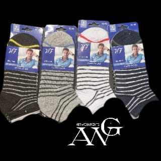 Men,s Cotone Sneaker socks in a pack of 3 sizes 40/46