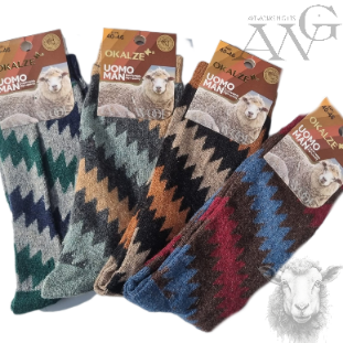 Men's Sheep's Wool Socks Multicolour