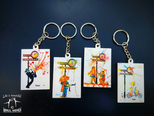 Art keychains