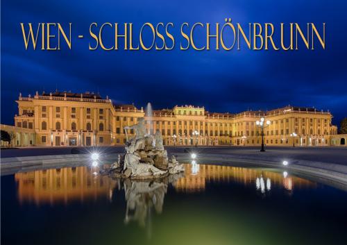 Epoxy Magnet "Wien - Schloss Schönbrunn" 80 x 53 mm