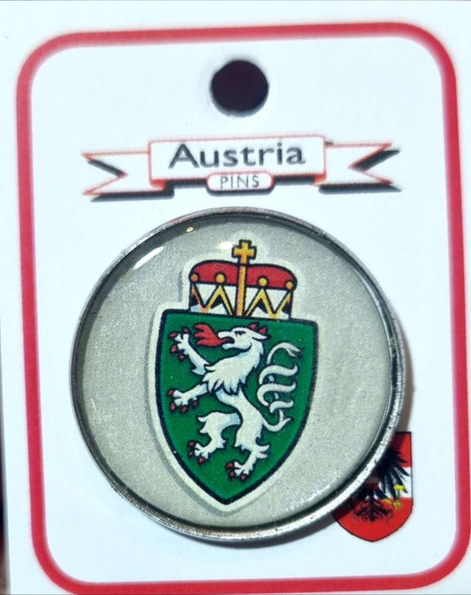 Graz -Styria- flag -pins-2.5cm-Stainless