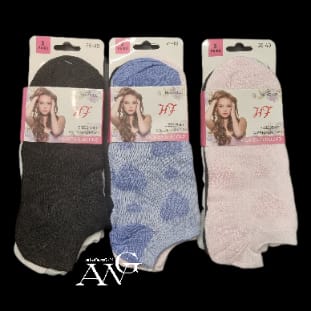 Women's Cotone Sneaker socks in a pack of 3  sizes 35/40