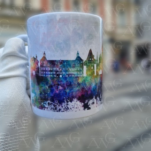 GRAZ Skyline Mug, Austria Coffee Mug,