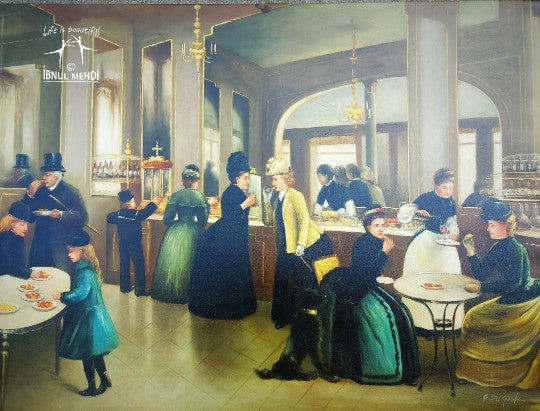 The pastry shop, painting