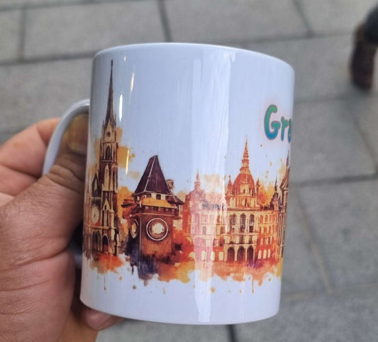 GRAZ Austria Skyline Mug,