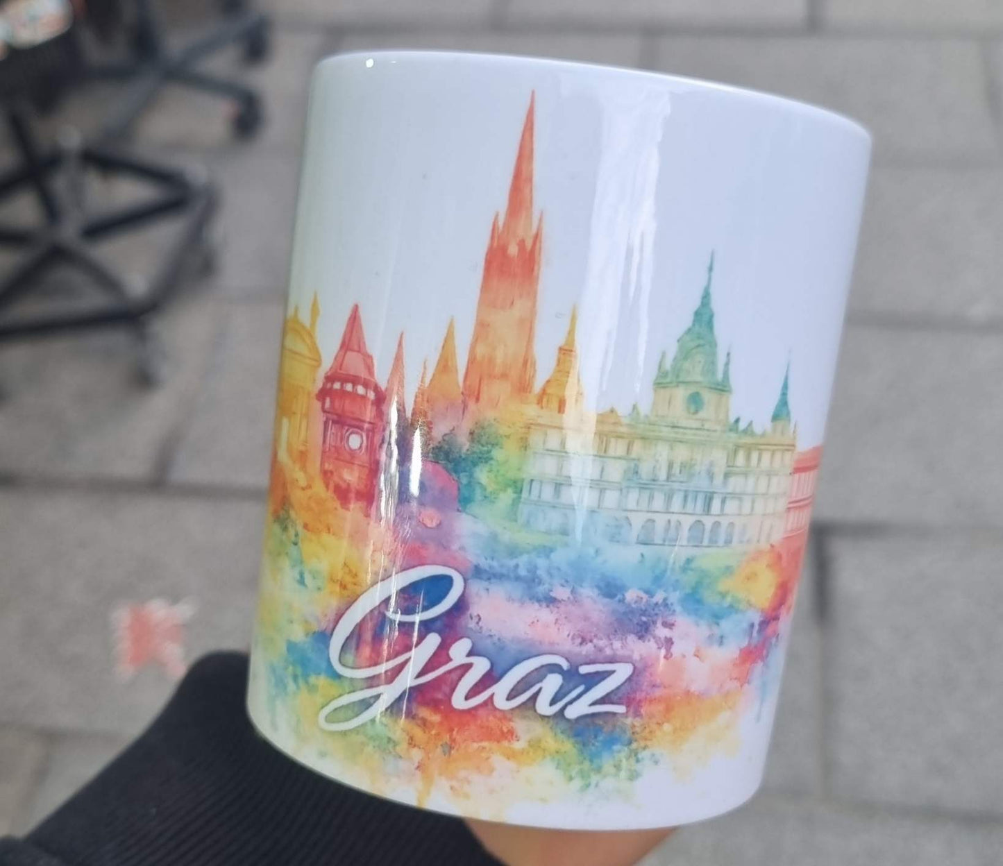 GRAZ Austria Skyline Mug,