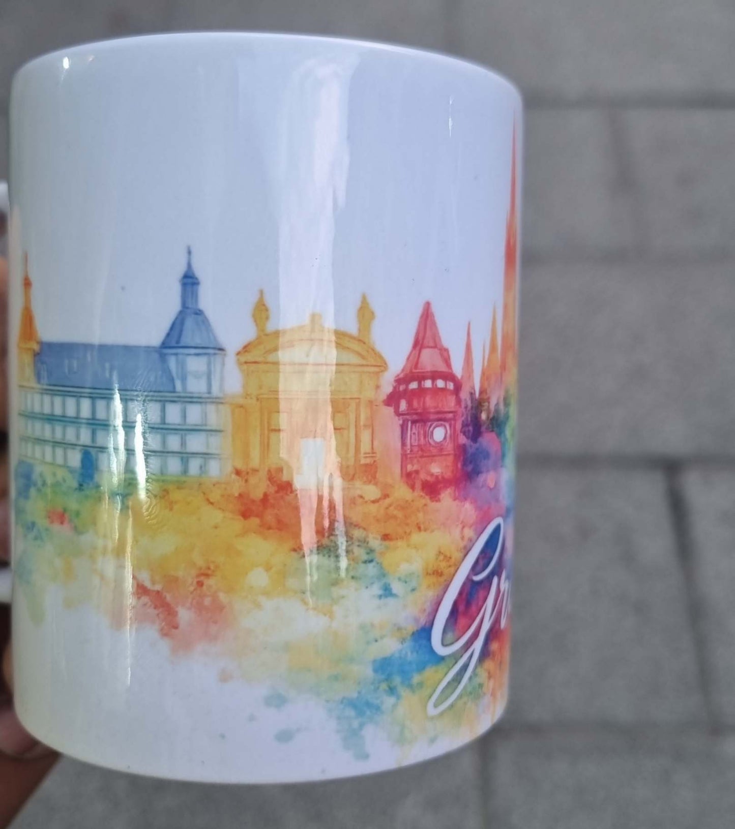 GRAZ Austria Skyline Mug,