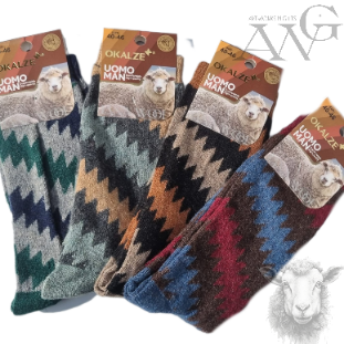 Men's Sheep's Wool Socks  Multicolour